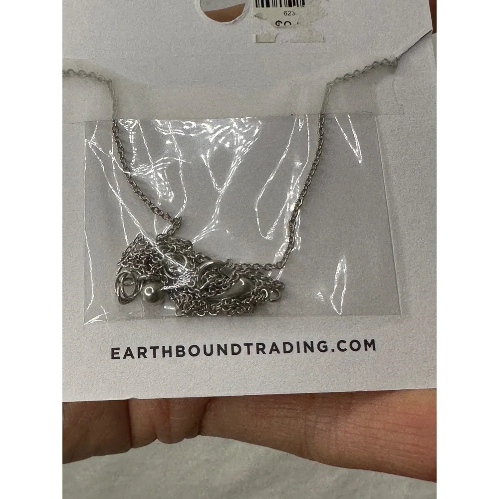 New Sagittarius Necklace Pendant Horoscope Silver Tone Star Alignment Crystals